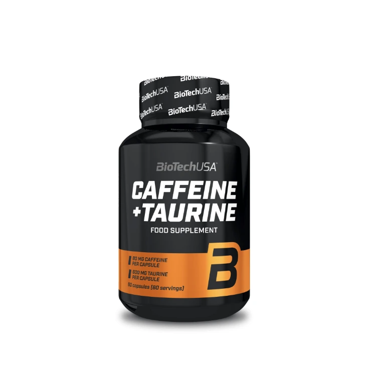 Caffeine + Taurine 60 capsules by BioTechUSA
